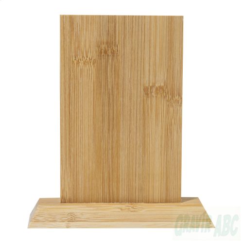 Bambusz Plakett Téglalap forma 