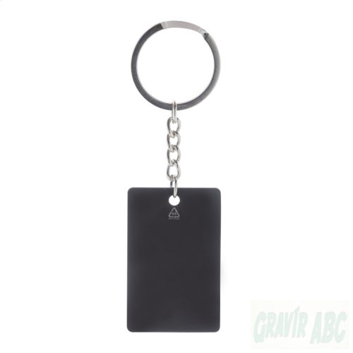 Rectofy Fém kulcstartó gravírozással