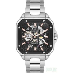 Daniel Klein SKELETON Férfi autómata karóra Squared