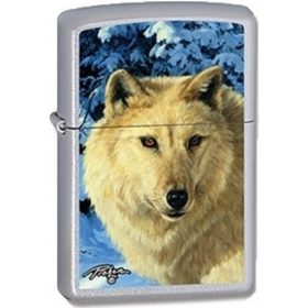 ZIPPO LP Fehér Farkas