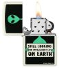 ZIPPO UFO ALIEN Sötétben Fluoreszkál!