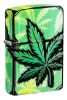 ZIPPO Cannabis Design Sötétben Fluoreszkál!