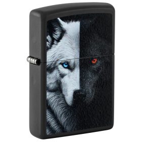 ZIPPO Two Faces Wolf Kétarcú Farkas