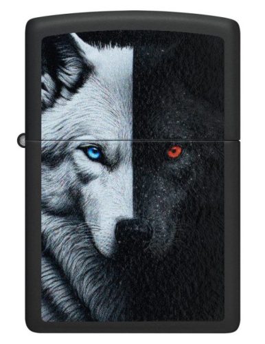 ZIPPO Two Faces Wolf Kétarcú Farkas