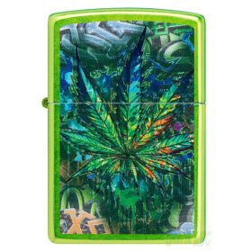 Zippo Öngyújtó Cannabis mintával