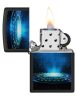 ZIPPO UFO Tűz csóva UV Reagens!