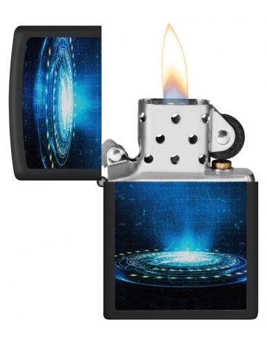 ZIPPO UFO Tűz csóva UV Reagens!