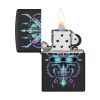 ZIPPO Cyber Koponya Design