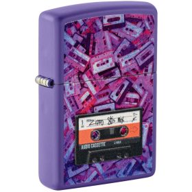 ZIPPO 80's Cassette Tape Design 
