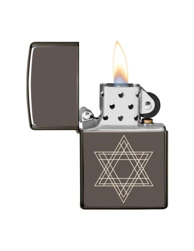 ZIPPO Dávid Csillag Magen-Dávid