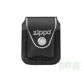 ZIPPO Öngyújtó tok Fekete Klipszes verzió