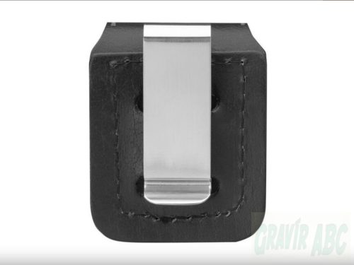 ZIPPO Öngyújtó tok Fekete Klipszes verzió