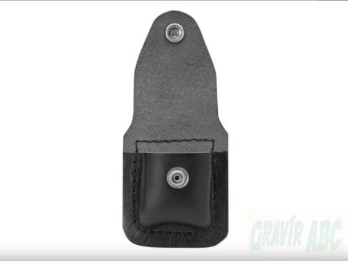 ZIPPO Öngyújtó tok Fekete Klipszes verzió