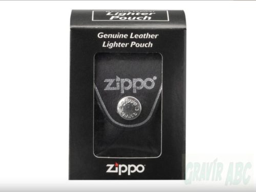 ZIPPO Öngyújtó tok Fekete Klipszes verzió