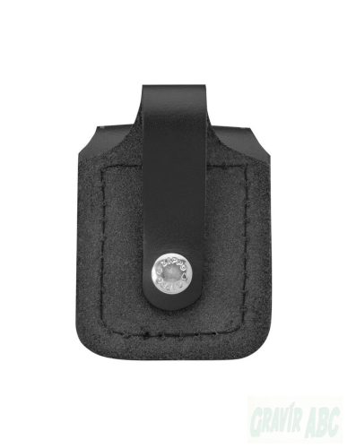 ZIPPO Öngyújtó tok Fekete övre fűzhető verzió