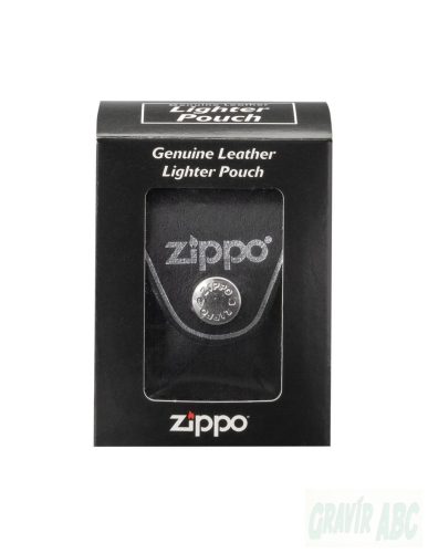 ZIPPO Öngyújtó tok Fekete övre fűzhető verzió
