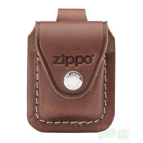 ZIPPO Öngyújtó tok Barna övre fűzhető verzió