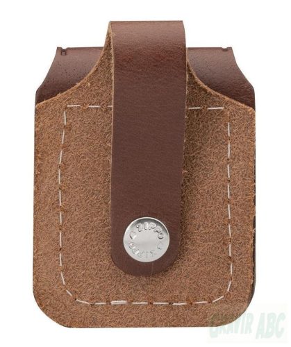 ZIPPO Öngyújtó tok Barna övre fűzhető verzió