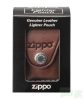 ZIPPO Öngyújtó tok Barna övre fűzhető verzió