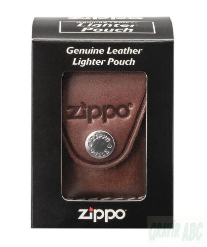 ZIPPO Öngyújtó tok Barna övre fűzhető verzió
