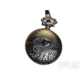 Zsebóra Hal dombornyomattal Horgászoknak