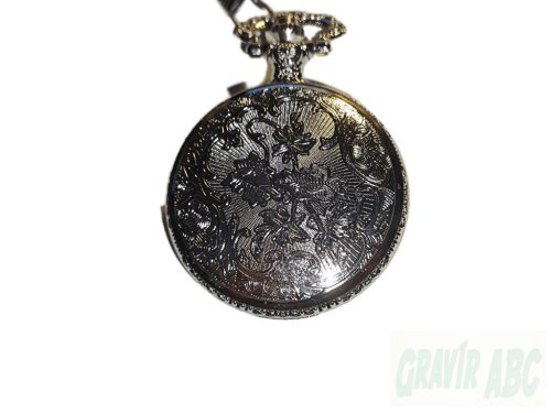 Zsebóra Gőzmozdony dombor nyomattal